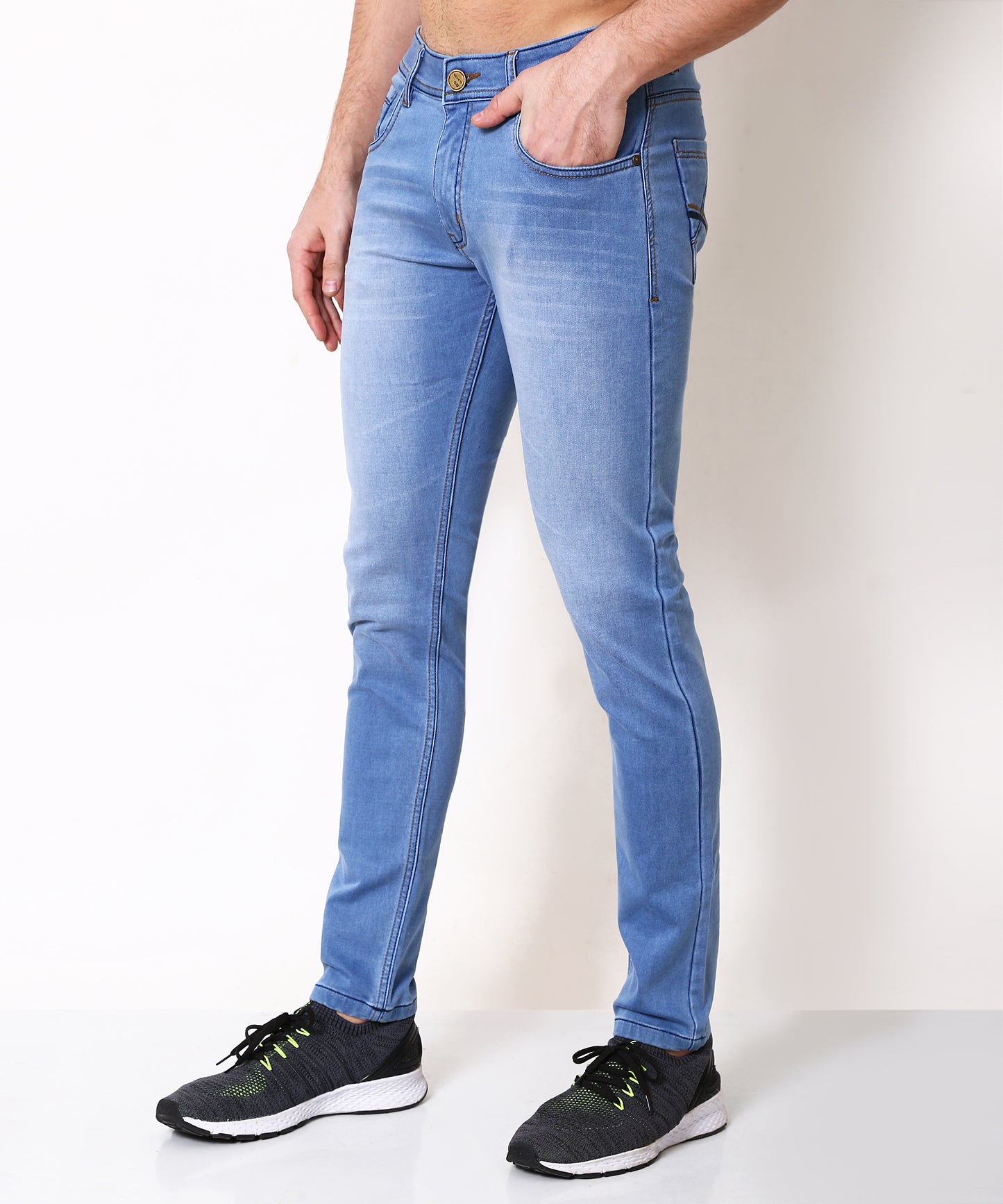 Cotton By Cotton Slim Fit Light Blue Jeans 177