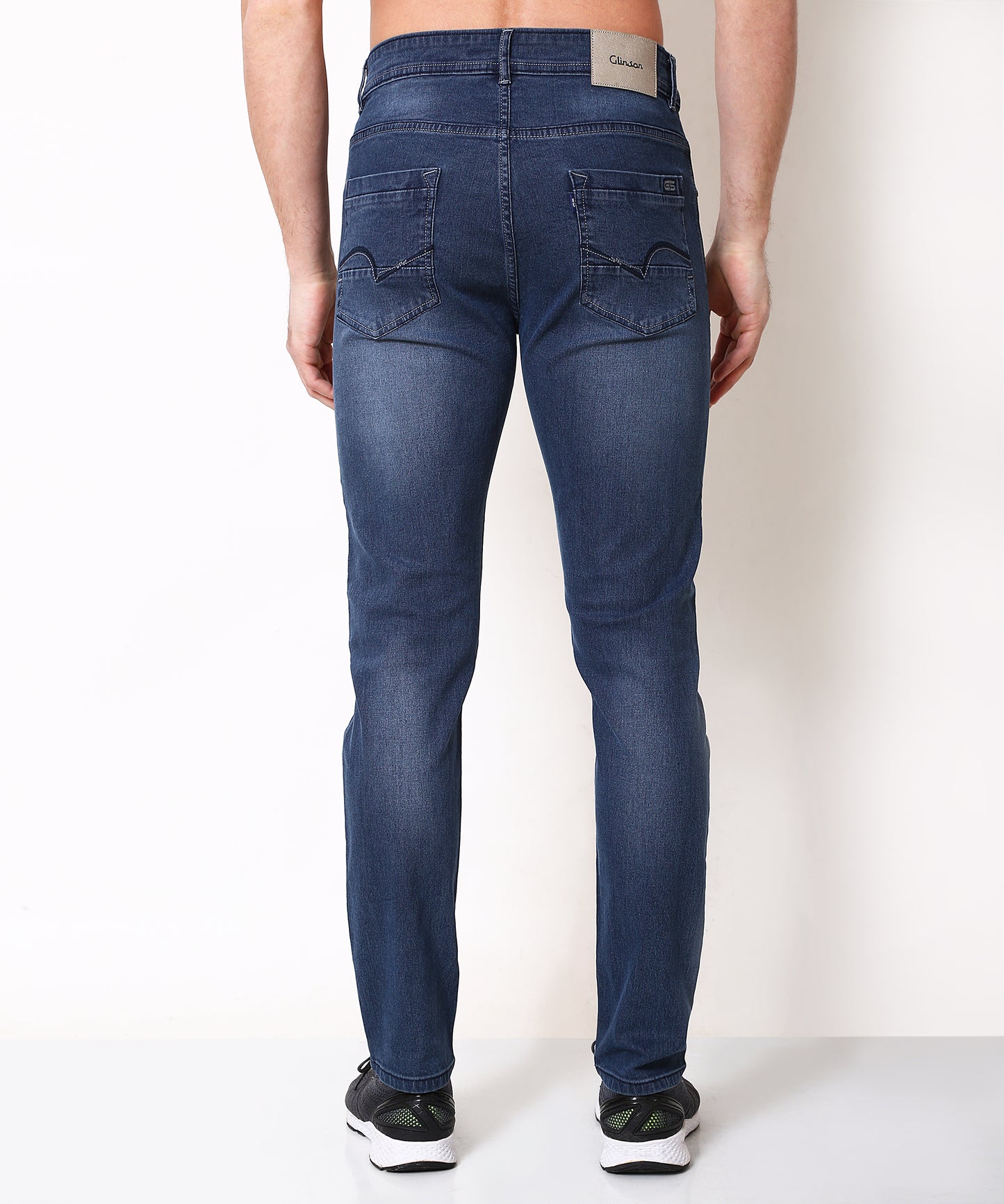 Mens Slim Fit Blue Jeans 197
