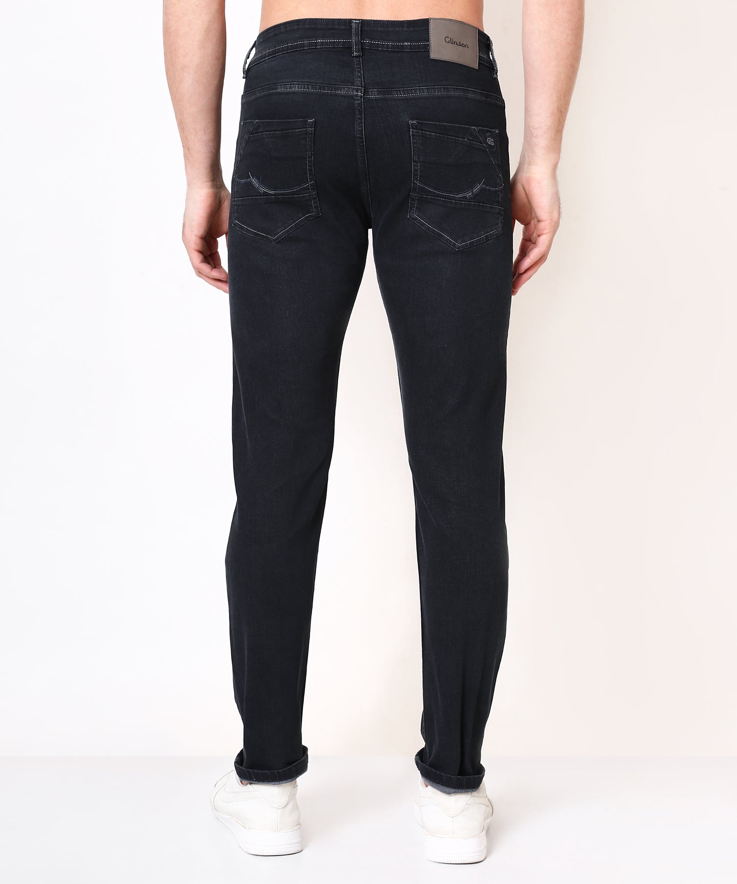 Cotton By Cotton Stretchable Charcoal Slim Fit Jeans 191