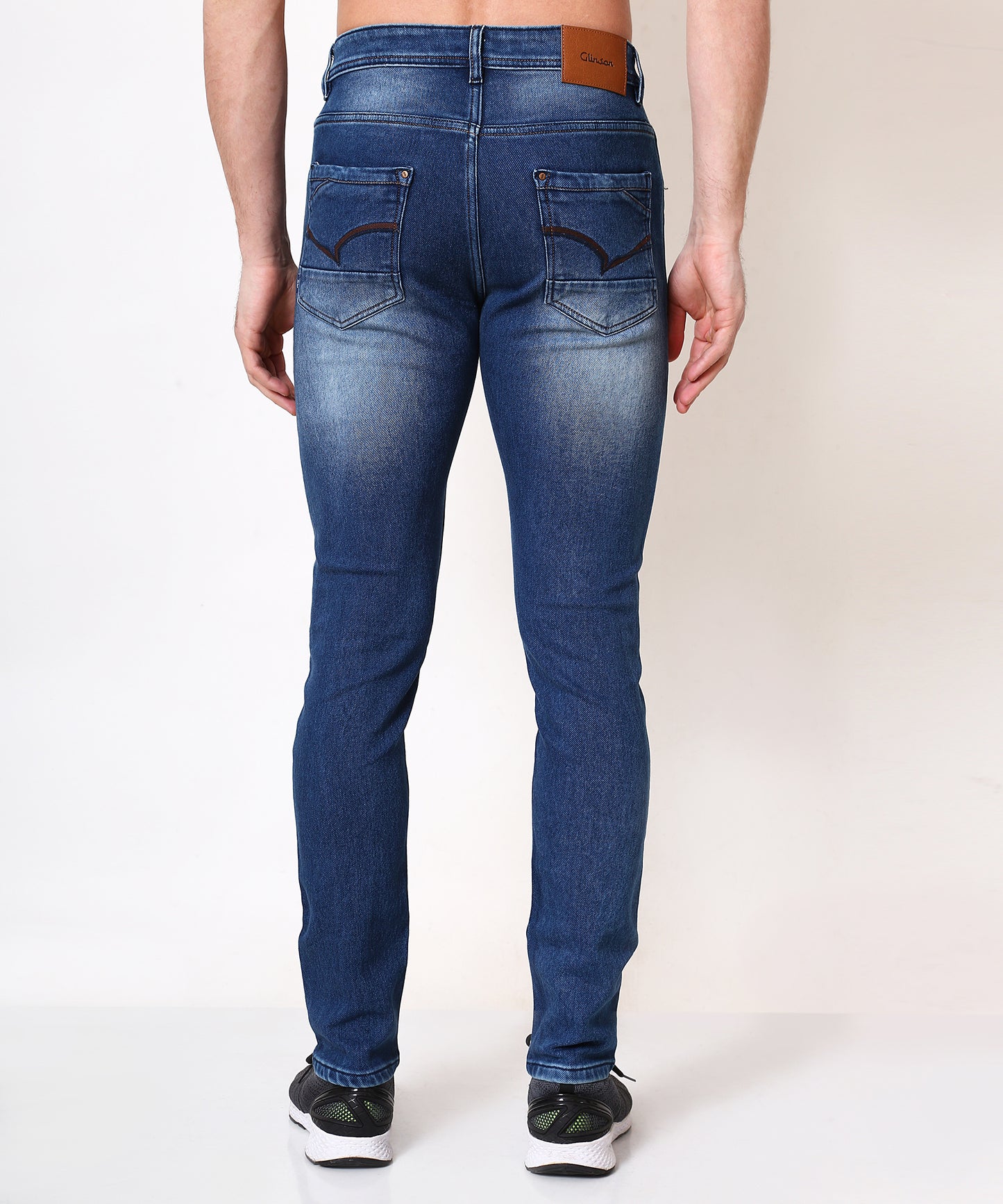 Mens Slim Fit Blue Jeans 193