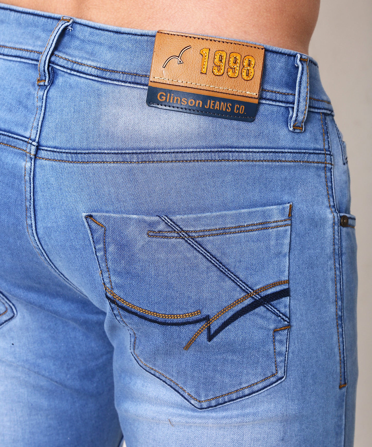 Cotton By Cotton Slim Fit Light Blue Jeans 177
