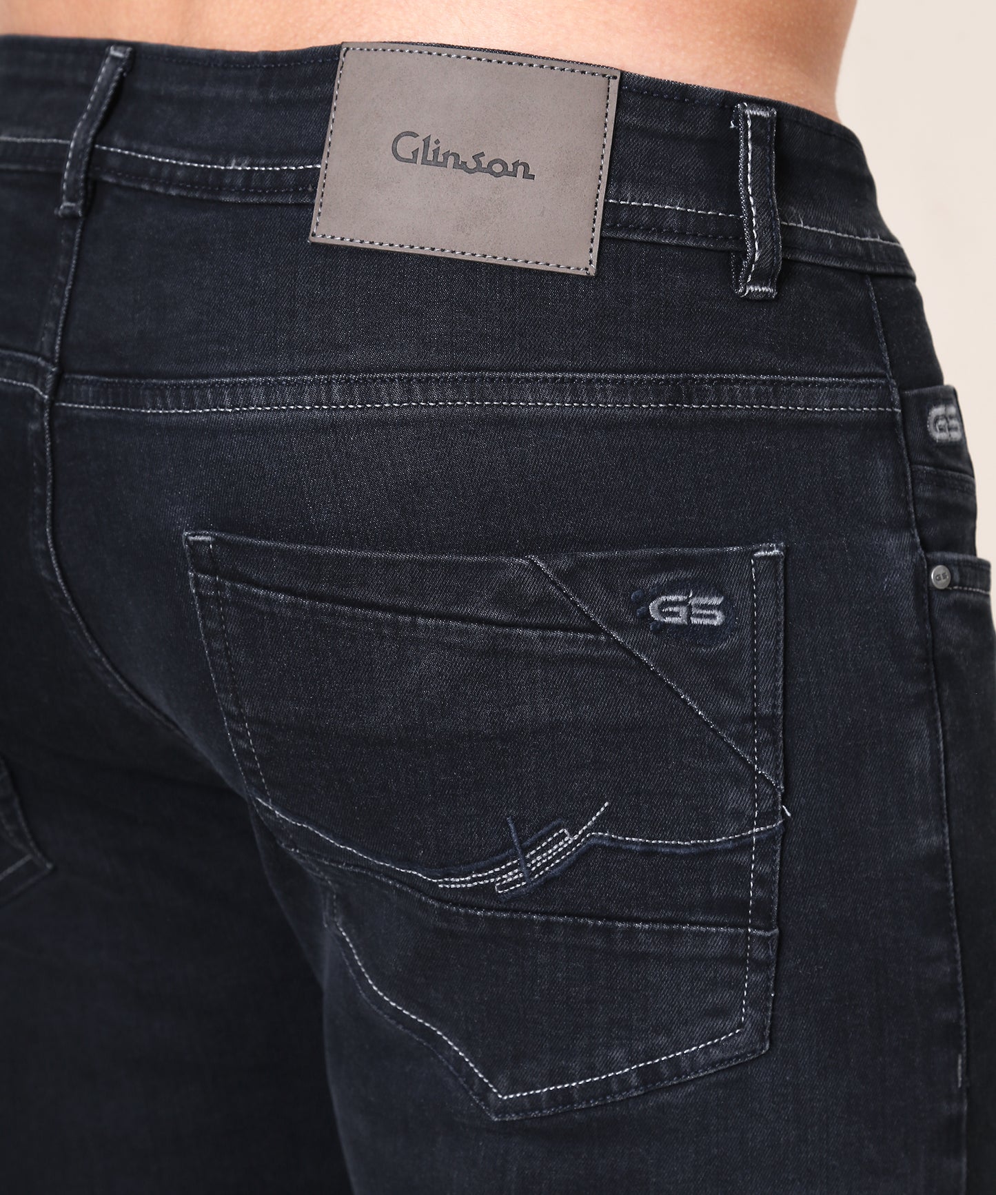 Cotton By Cotton Stretchable Charcoal Slim Fit Jeans 191