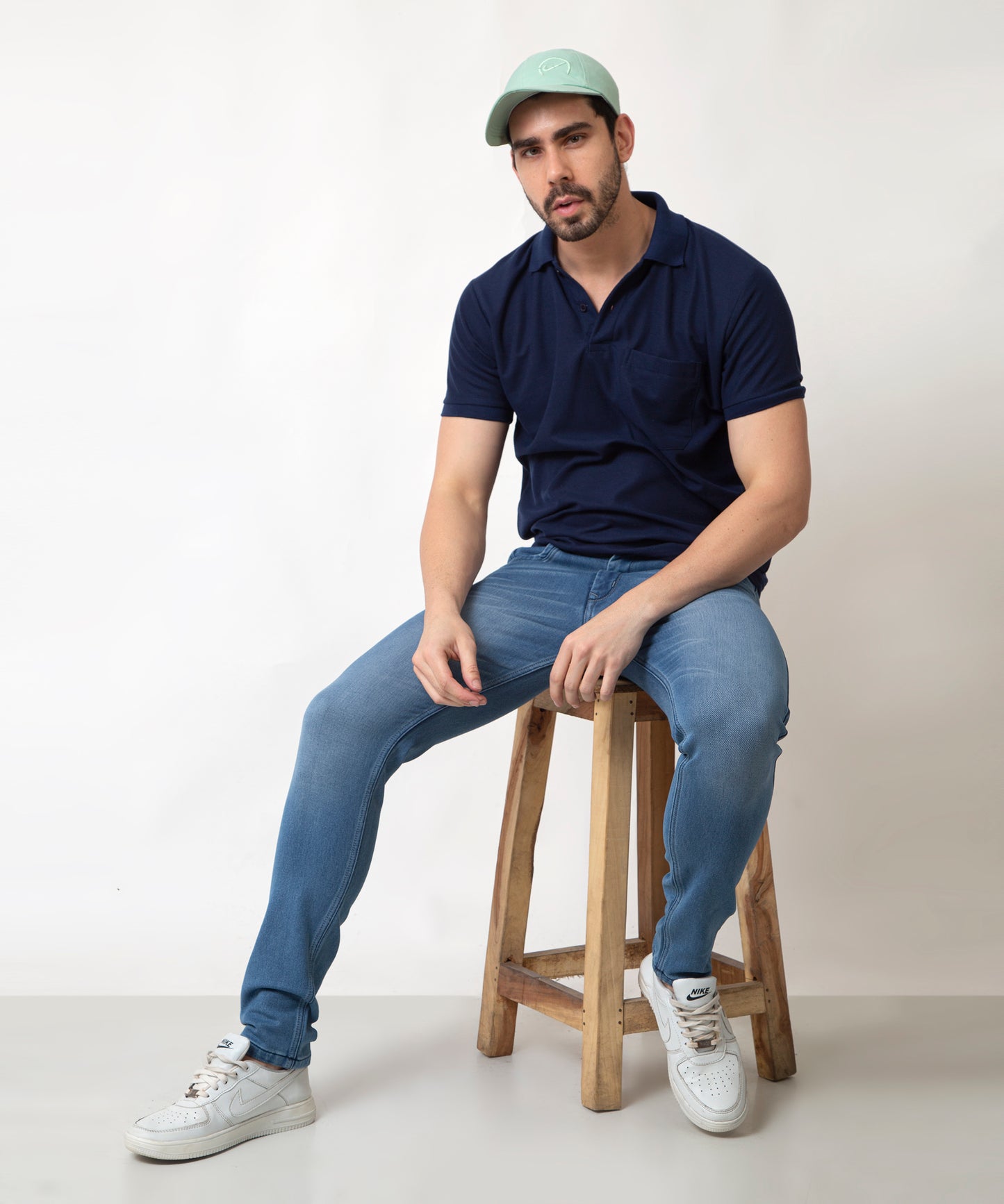 Glinson Mens Blue Jeans 188(1)
