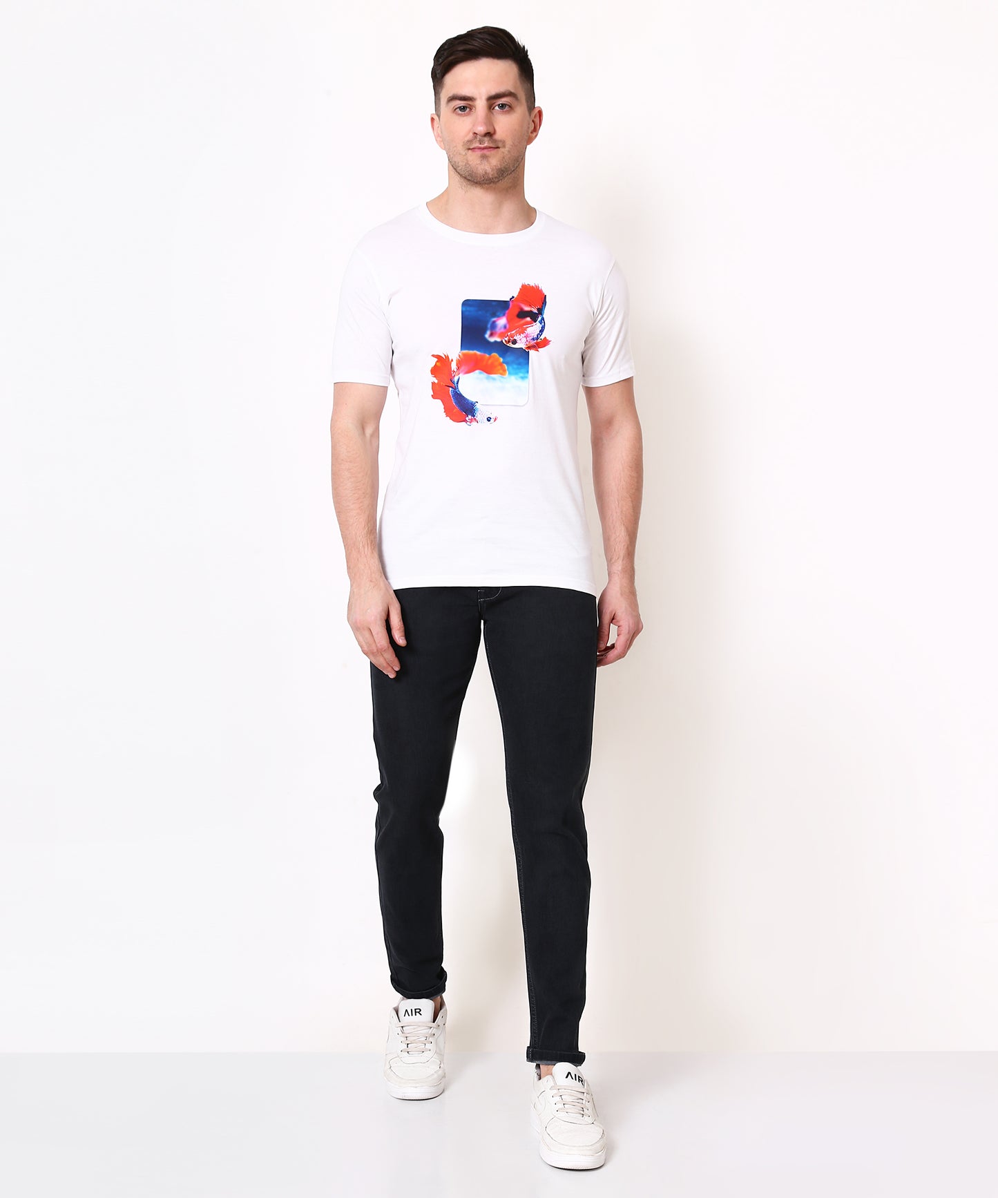 Cotton By Cotton Stretchable Charcoal Slim Fit Jeans 191