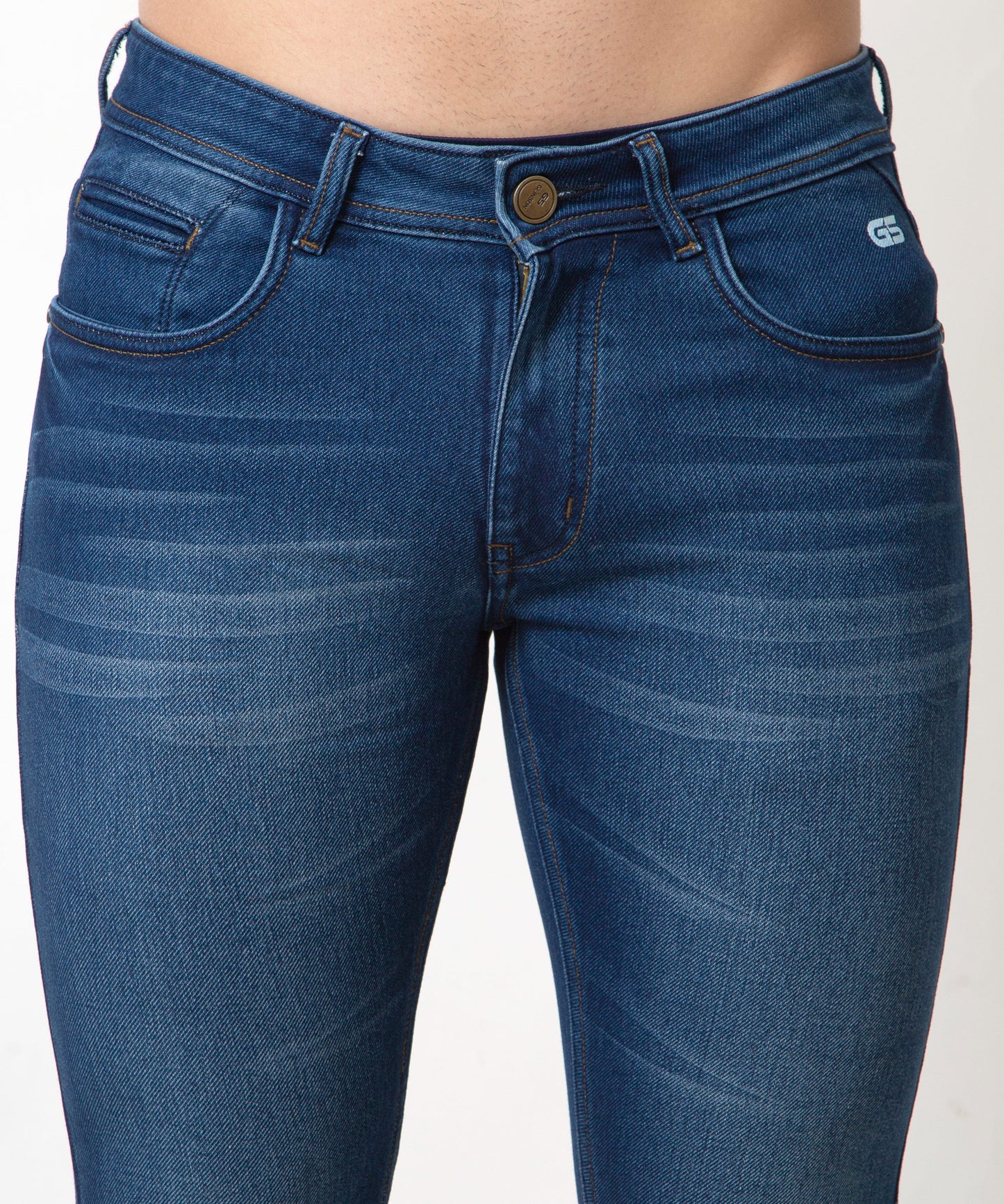 Mens Slim Fit Blue Jeans 194