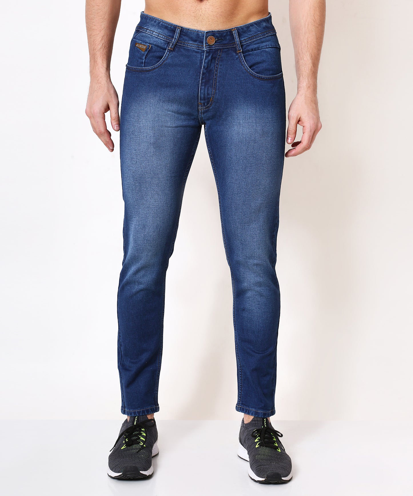 Mens Slim Fit Blue Jeans  189