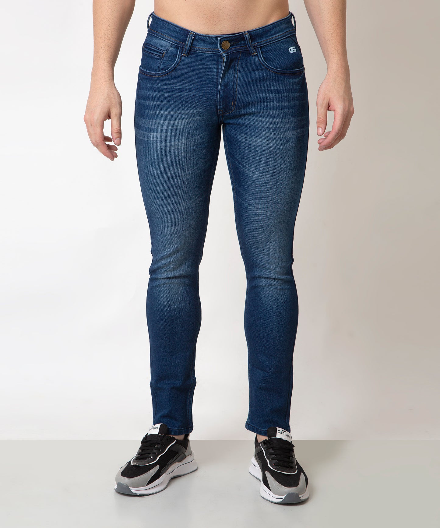 Mens Slim Fit Blue Jeans  194