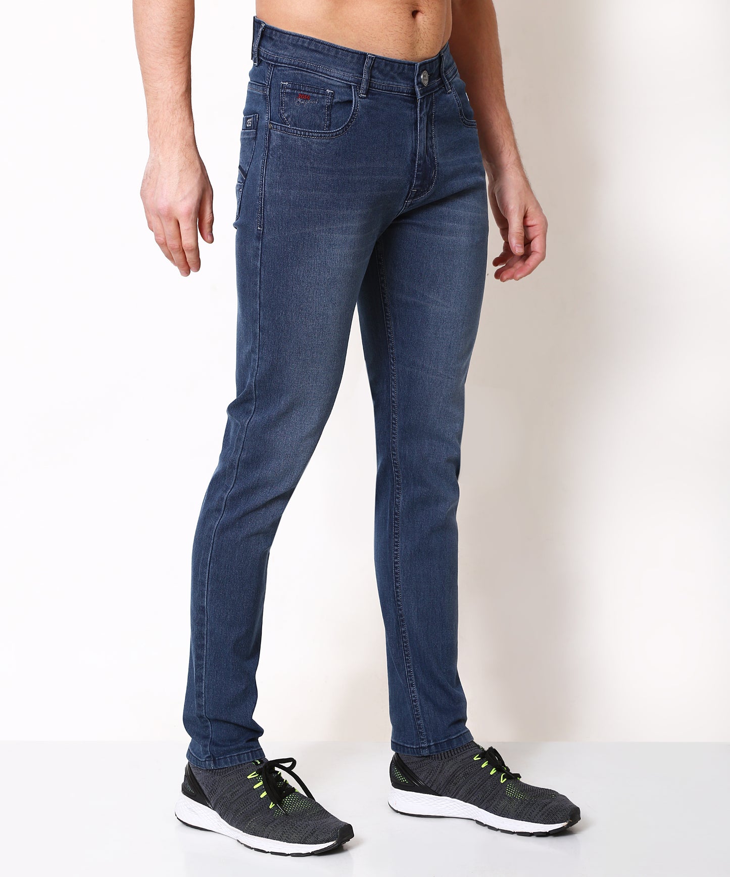Mens Slim Fit Blue Jeans  197