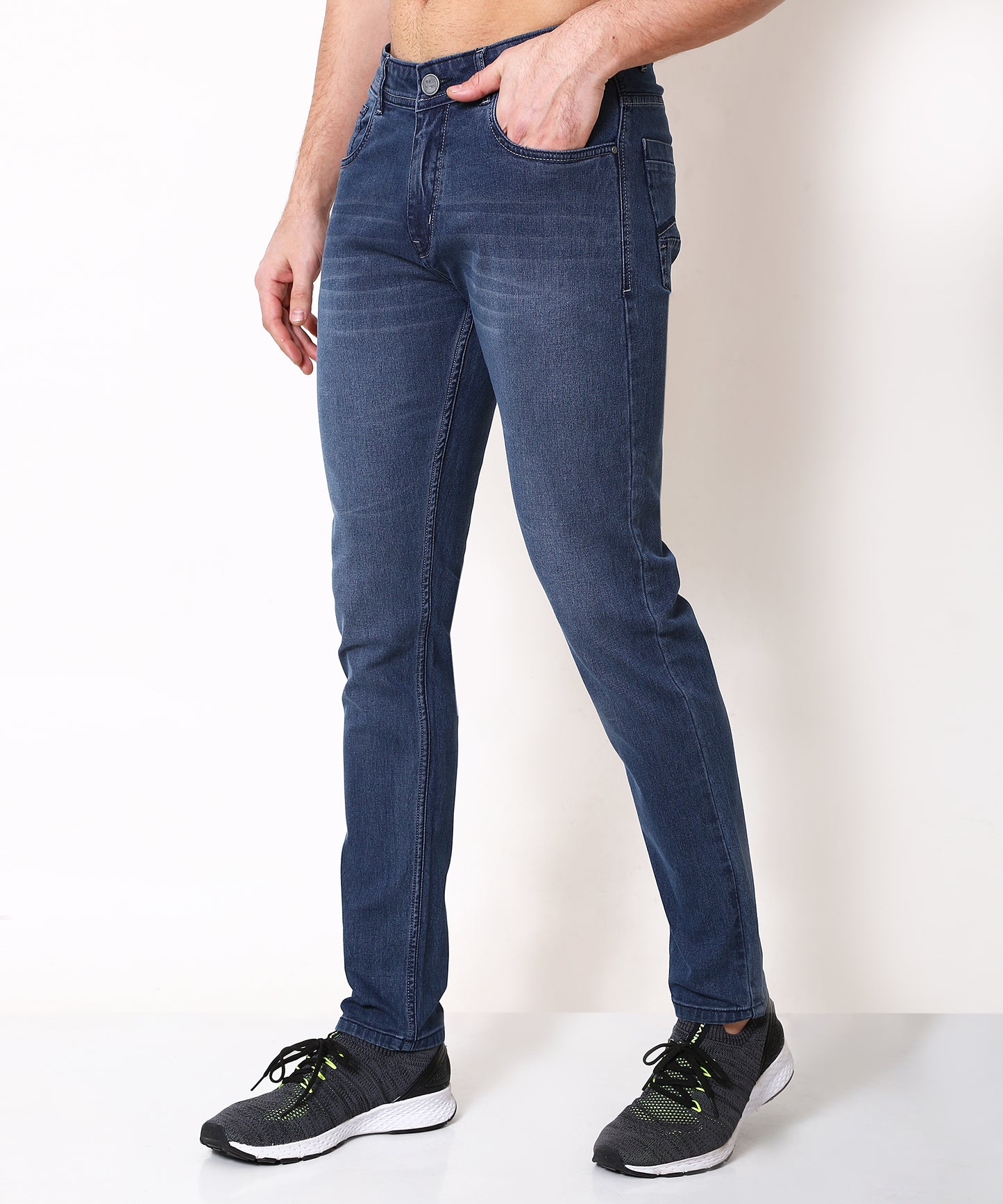 Mens Slim Fit Blue Jeans  197