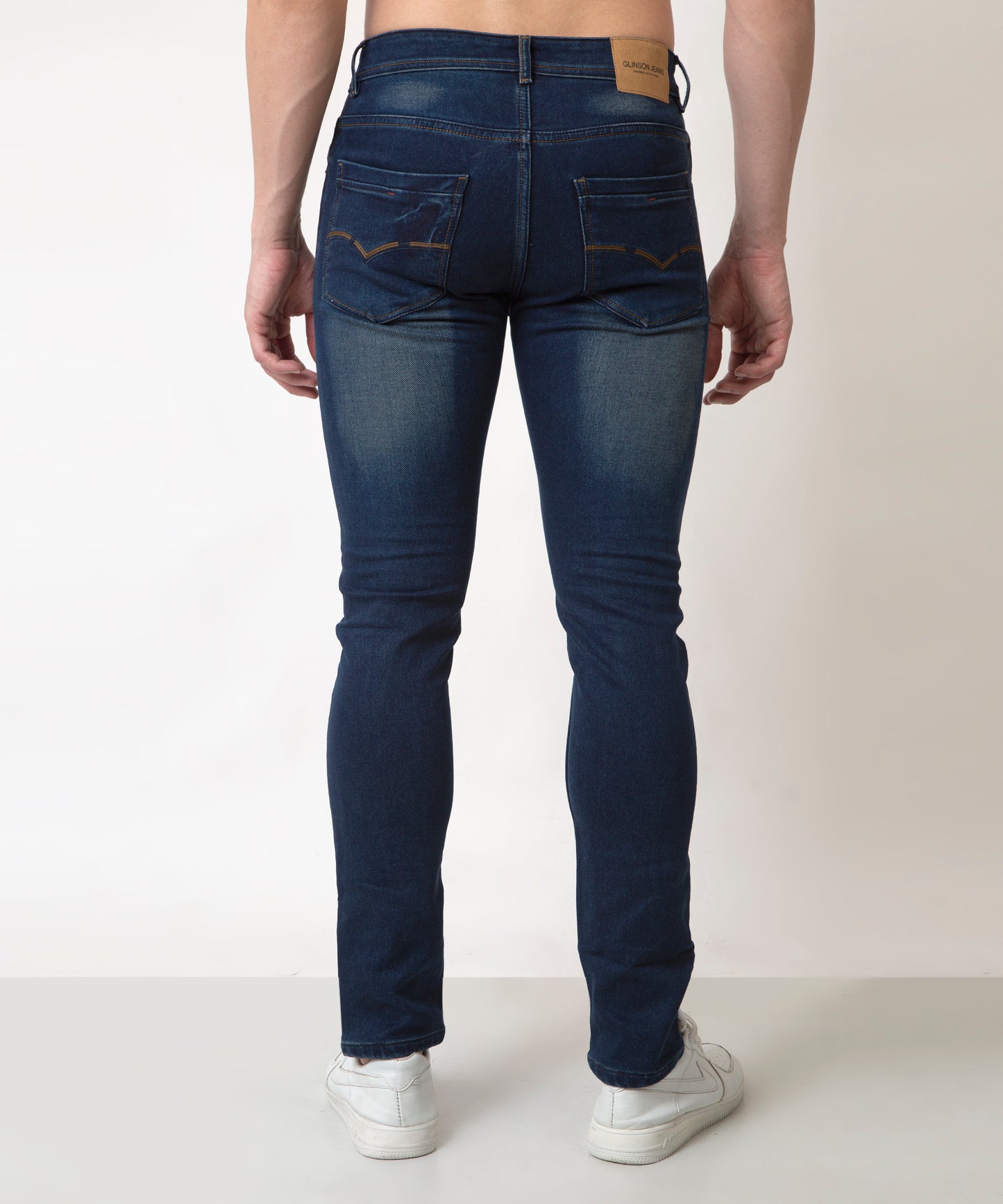 Mens Slim Fit Blue Jeans  201(1)