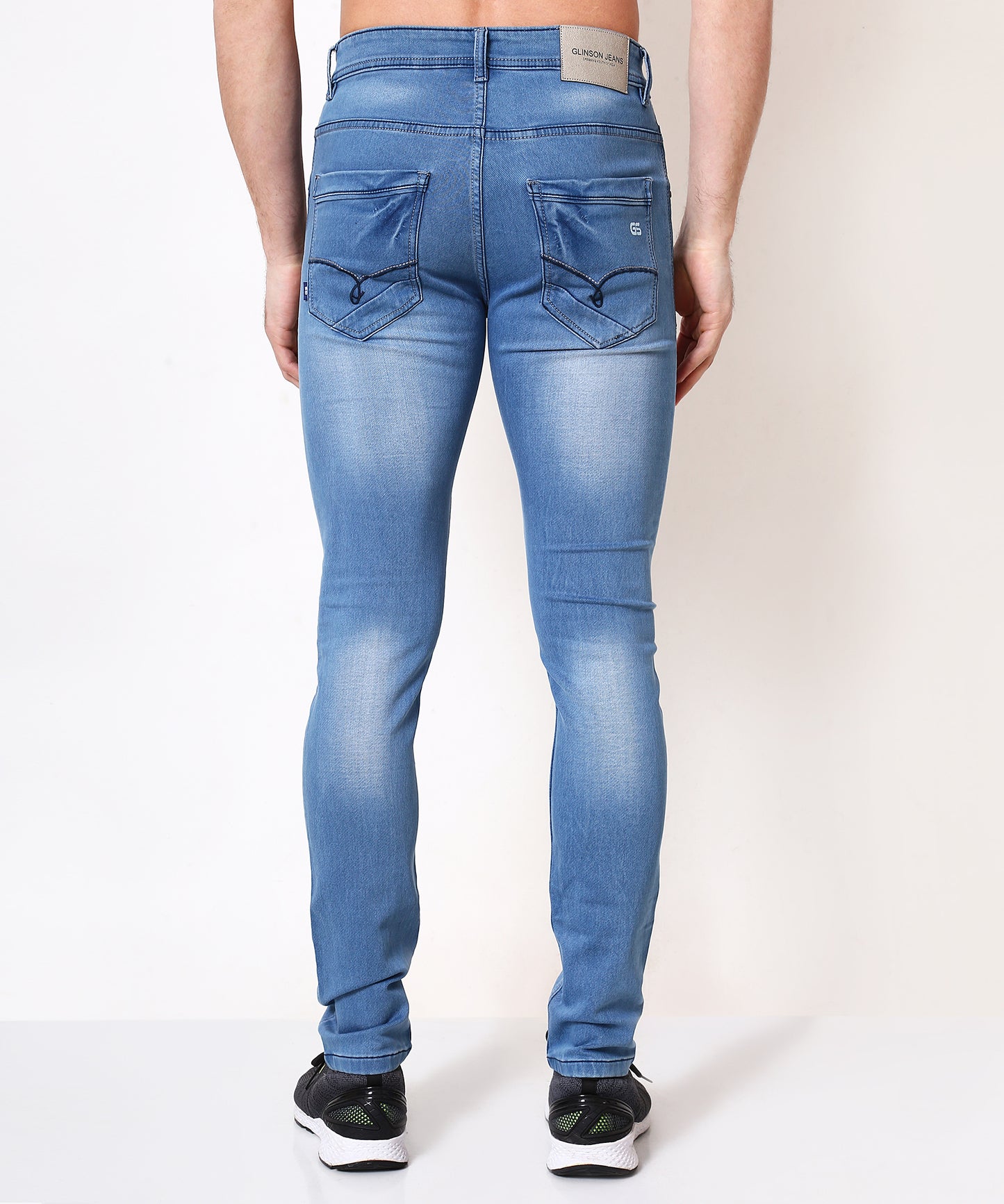 Mens Slim Fit Light Blue Jeans  184