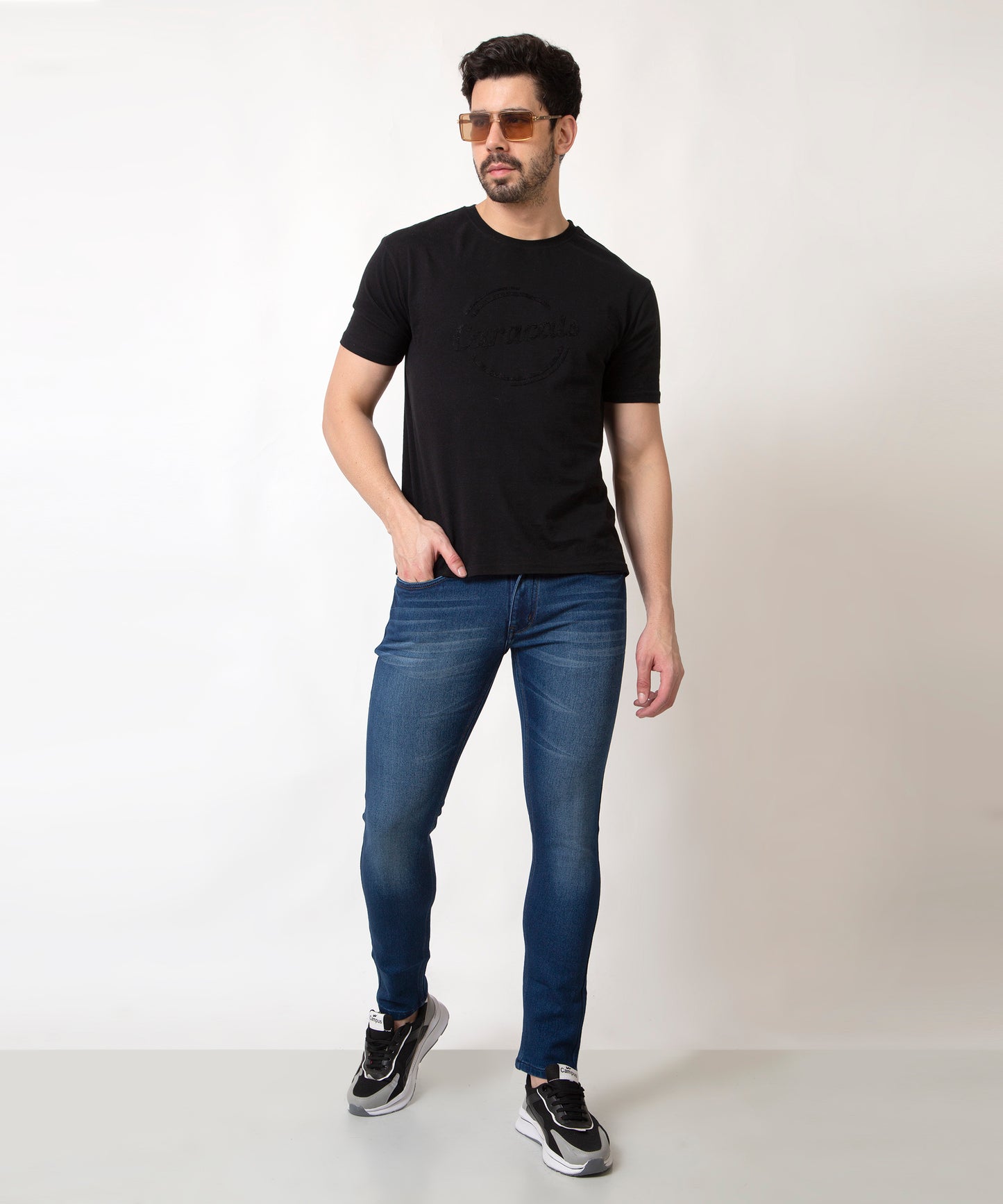 Mens Slim Fit Blue Jeans  194