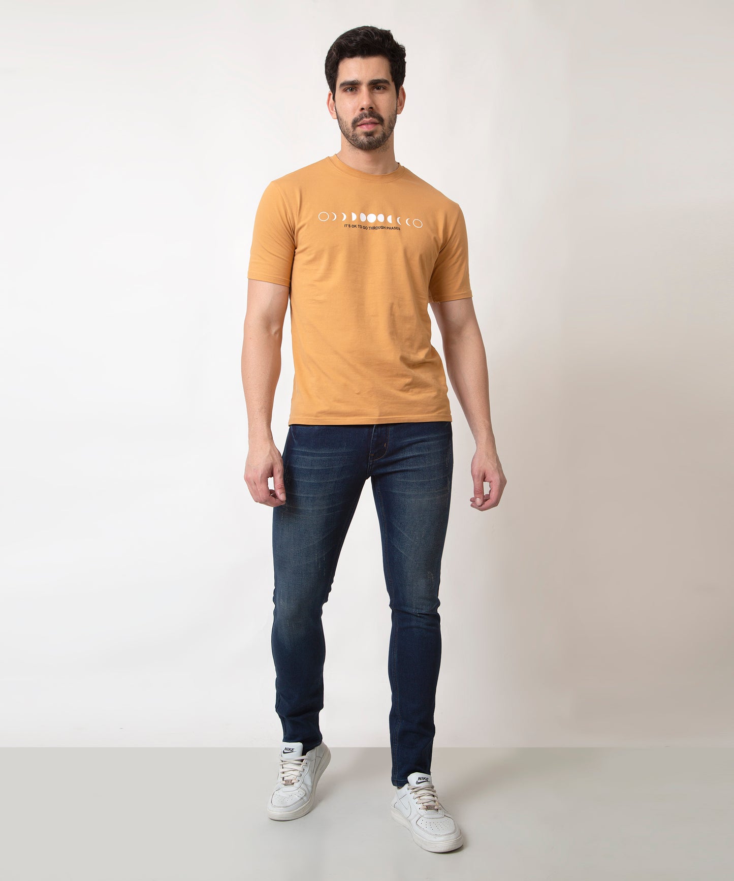 Mens Slim Fit Blue Jeans  201(1)