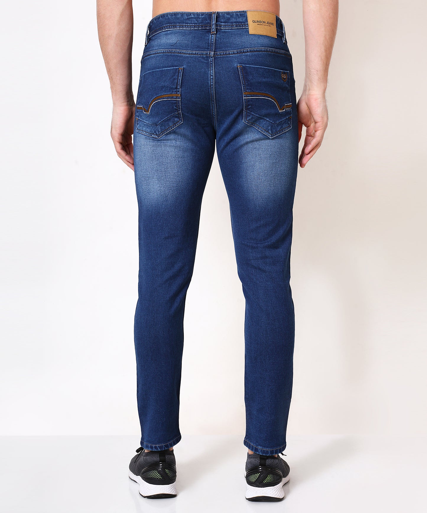 Mens Slim Fit Blue Jeans  189