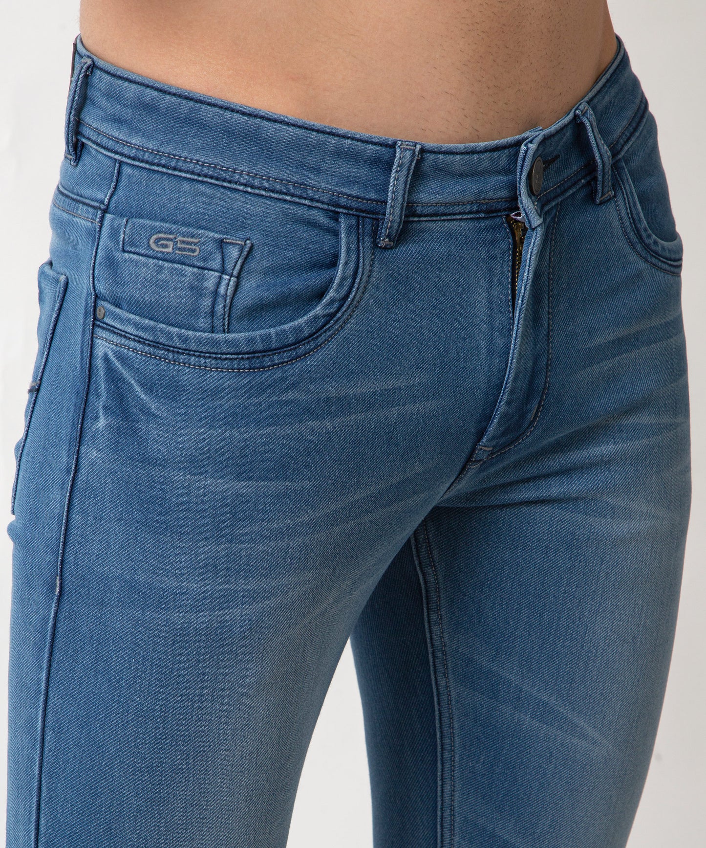 Glinson Mens Blue Jeans  188(1)