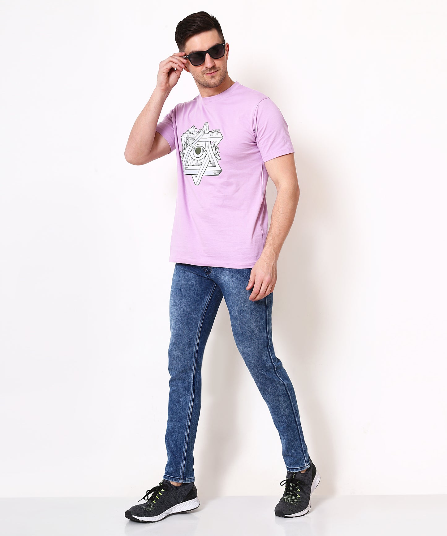 Mens Slim Fit Blue Jeans  186