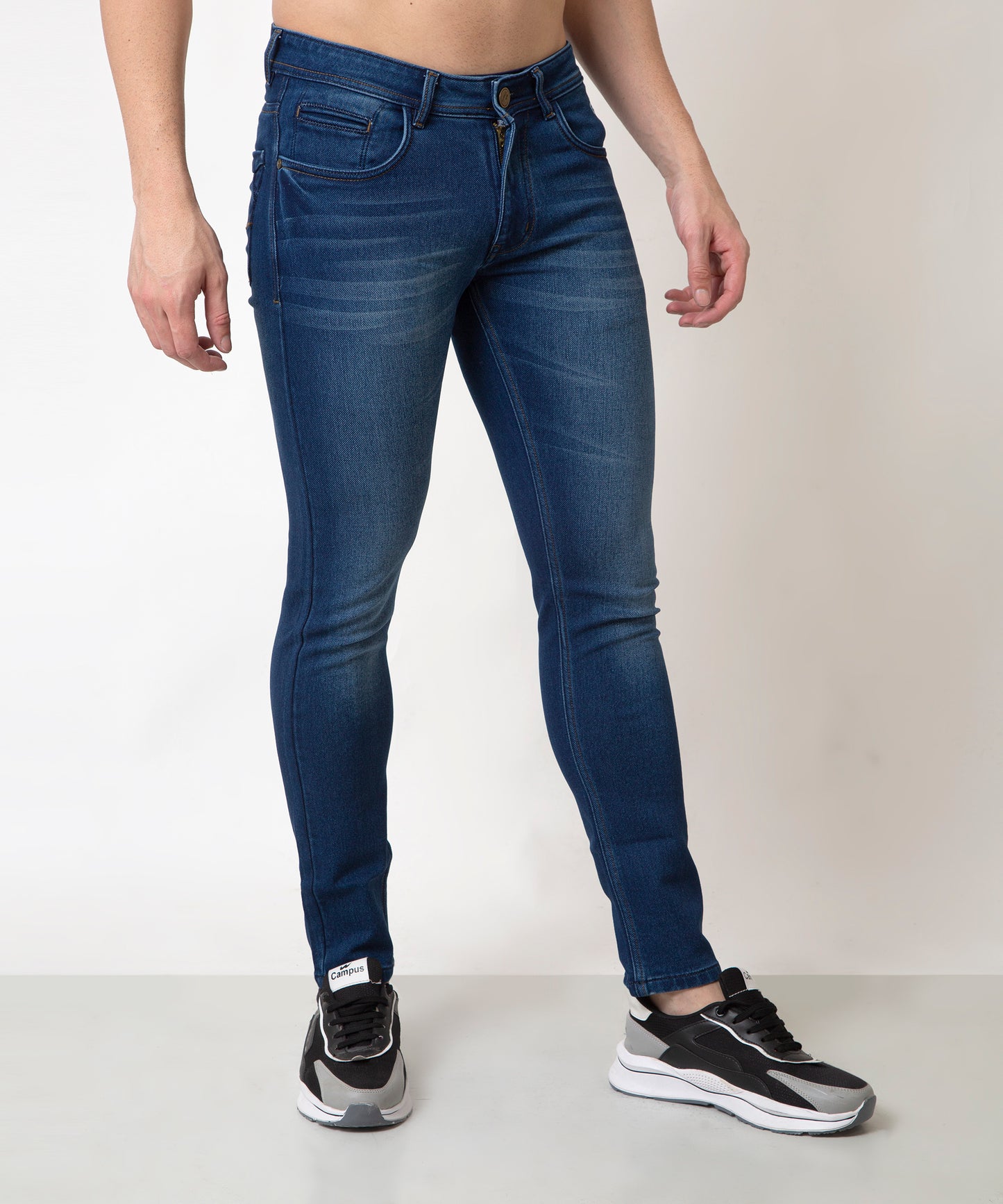 Mens Slim Fit Blue Jeans  194